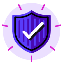 Check mark shield