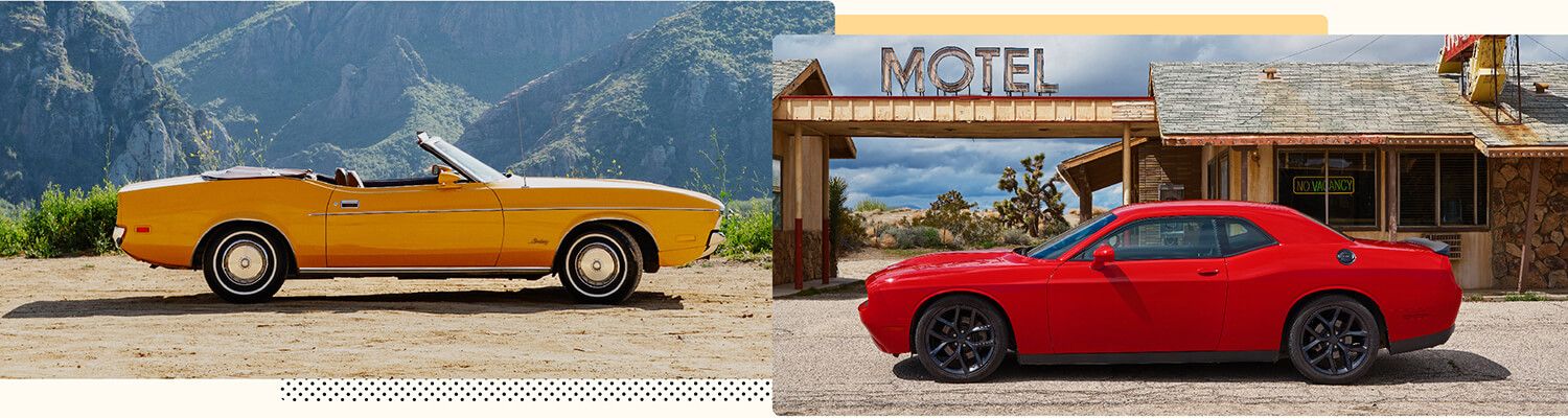 Ford Mustang and Dodge Challenger