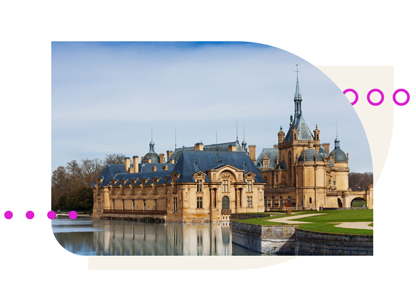 Château de Versailles en Île-de-France, cerca de París