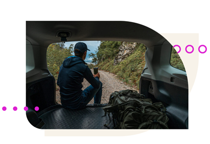Partir en mini trek à côté de París gracias a un carro Turo