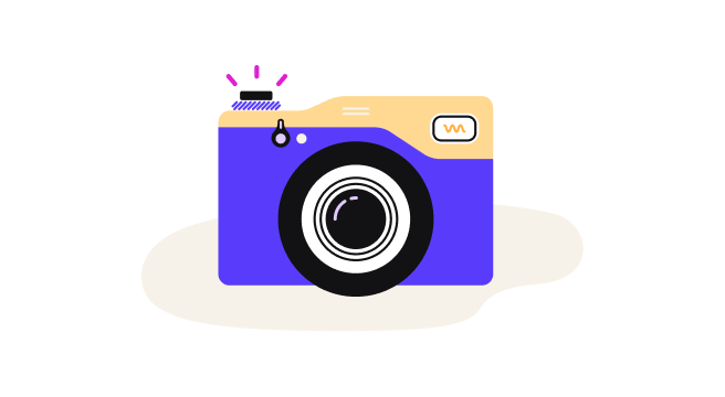 Arrange a professional photo shoot icon