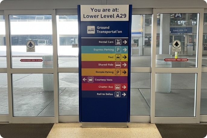 dfw terminal a instruction 2
