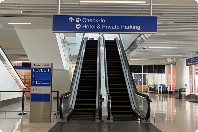 LAX terminal 1 instruction 3