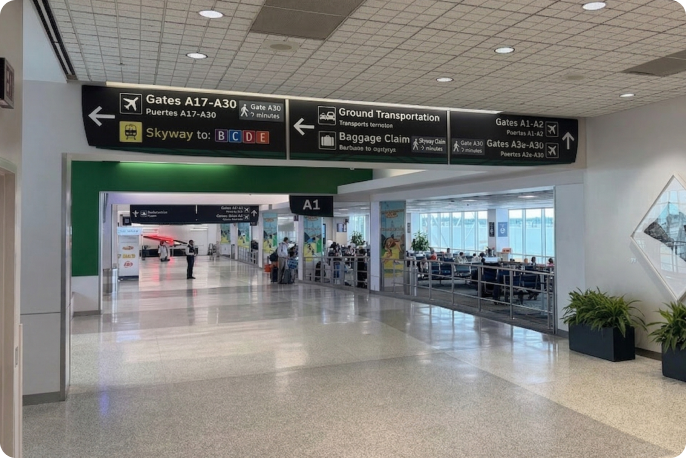 sfo terminal 1 instruction 1
