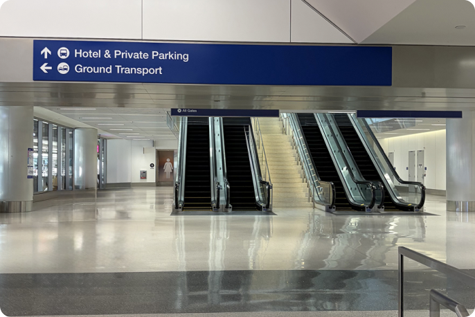 LAX terminal 1 instruction 3