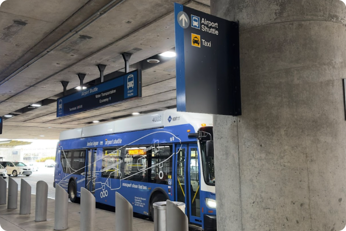 airport shuttle bos