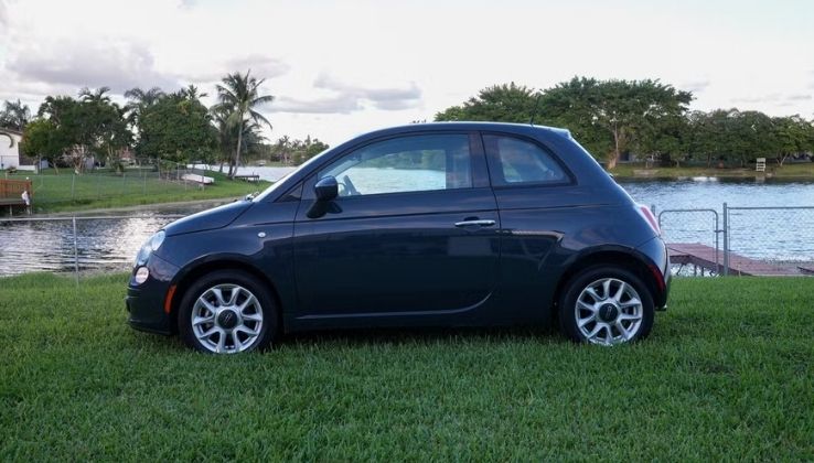 Fiat 500 rental on Turo.