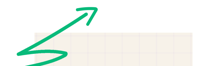 Footer arrow