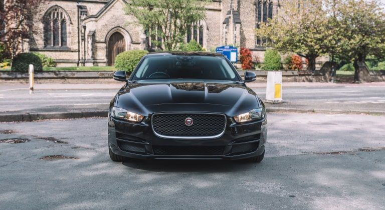 Jaguar in Edinburgh