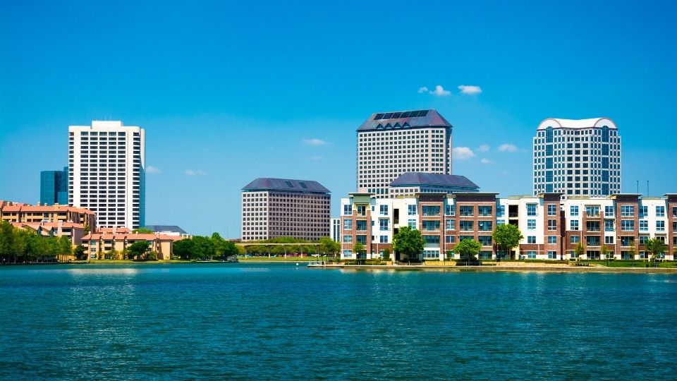 Las Colinas area of Irving, Texas
