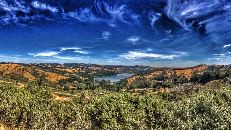 Lafayette Reservoir in Lafayette, California