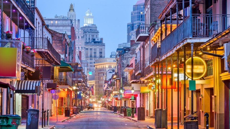 Bourbon Street, New Orleans, Louisiana