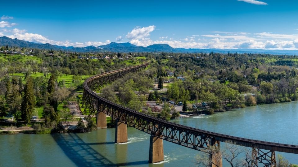 Sacramento River, Turtle Bay, Redding, CA