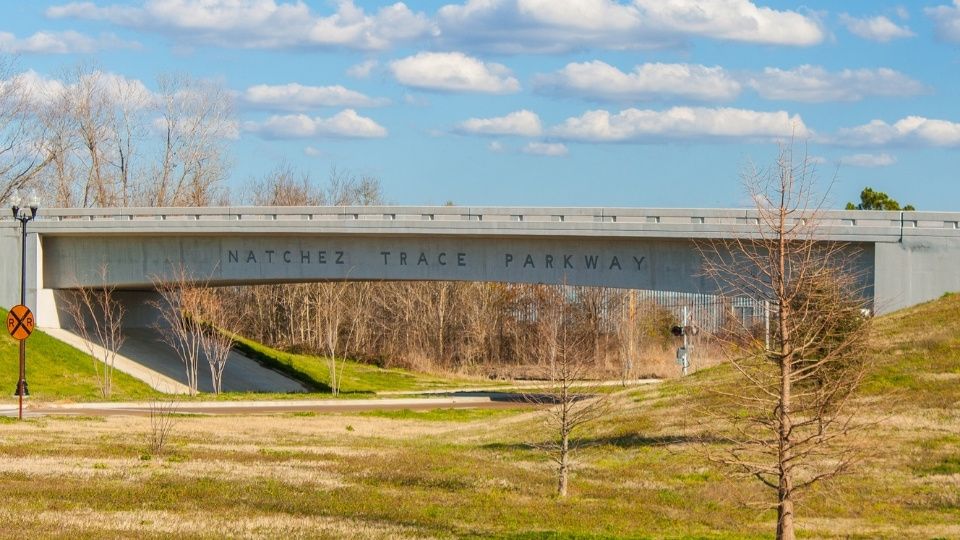 Natchez Trace Parkway, Mississippi