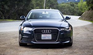 Front angle of car