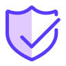 Shield with checkmark icon