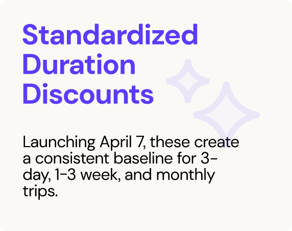 Non-refundable discount UI