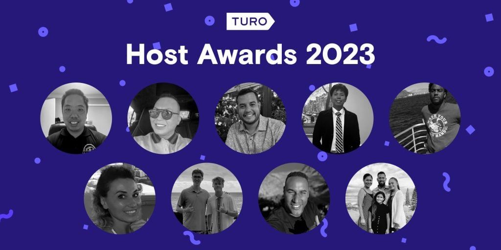 2023 Turo Host Award winners