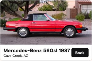 Mercedes-Benz 560sl 1987