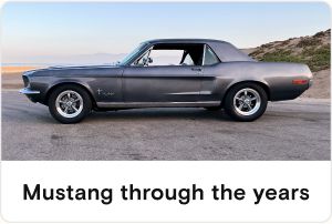 Mustang through the years