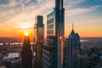 City scape of Philadelphia
