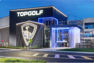 Top Golf facility