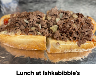 Philly cheesesteak sandwich