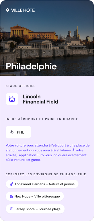 Philadelphie Info Box