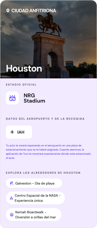 Houston Info Box