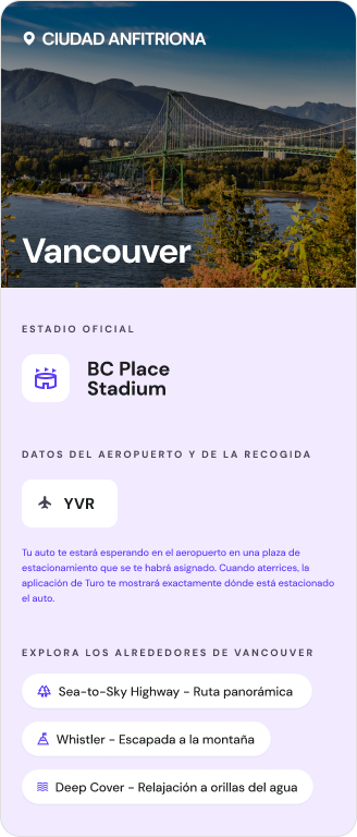 Vancouver Info Box