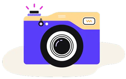 Professional photography shoot
