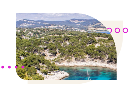 Marseille and other tourist attractions in the southeast of France 
