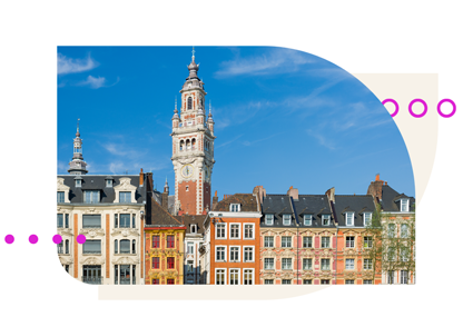 Disover all the must-sees in Lille that you won't want to miss in your car rented on Turo