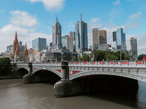 A photo of the Melbourne skyline