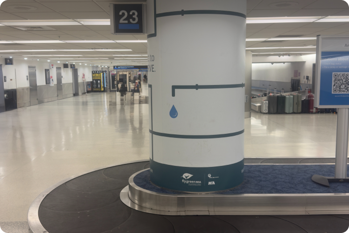 MIA North terminal instruction 1