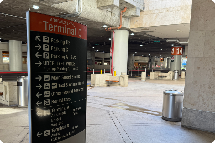 sfo terminal 1 instruction 2