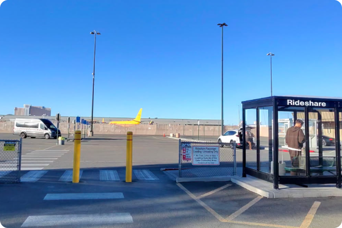 Uber Rideshare Zone RNO - Rideshare Loading Zone