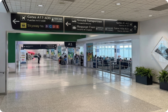 sfo terminal 1 instruction 1