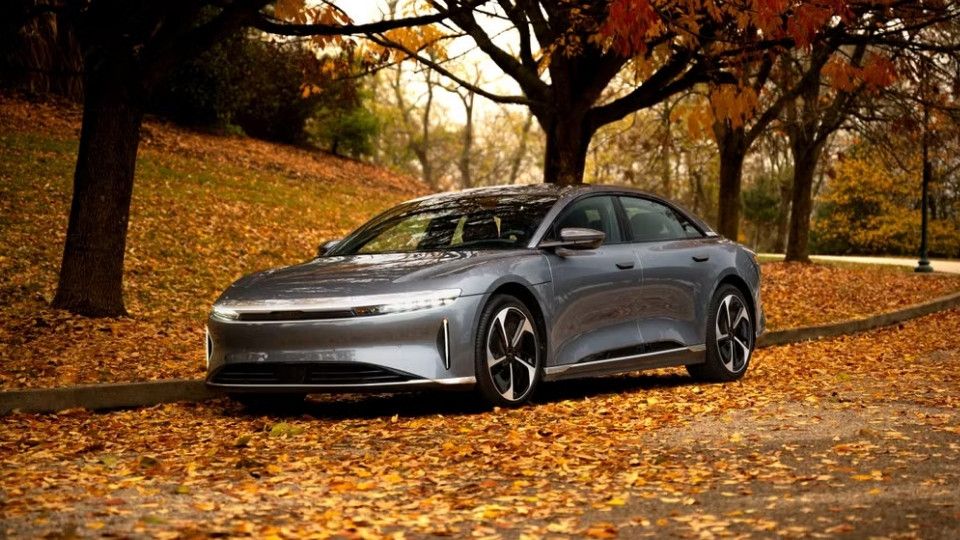 Lucid Air car rental near Dayton International Airport on Turo