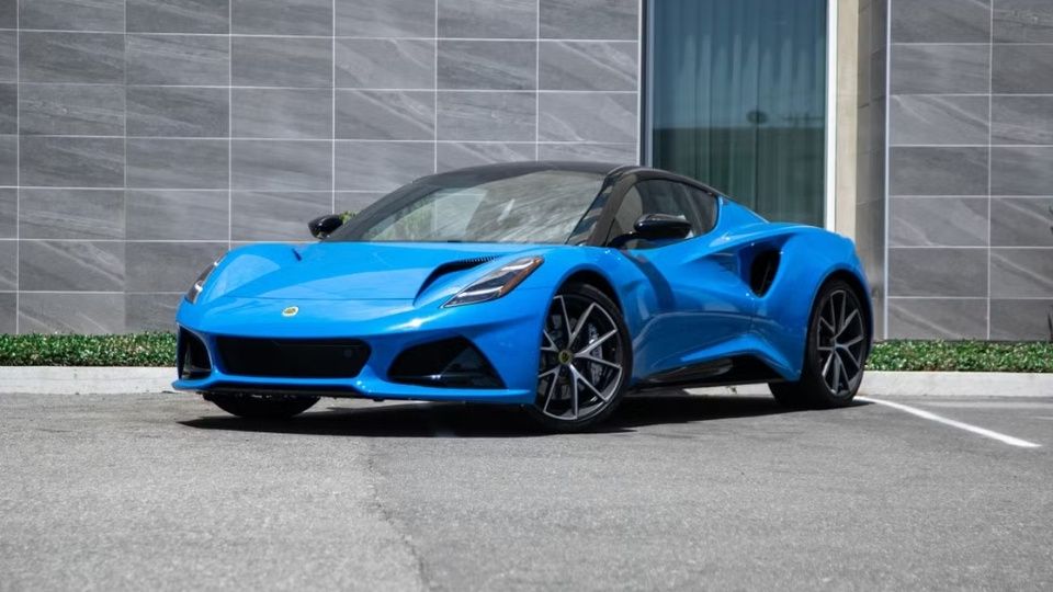 Lotus Emira rental at John Wayne Airport on Turo