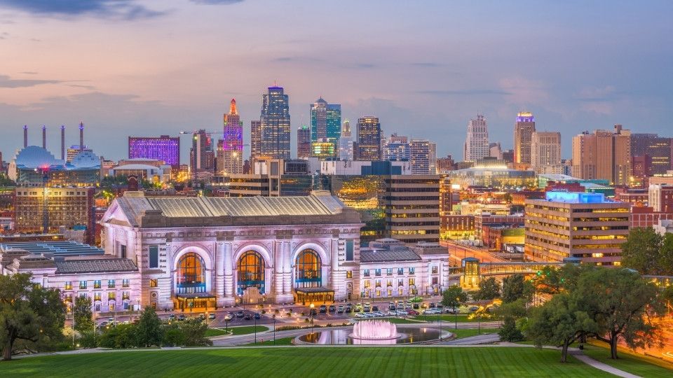 Kansa City park view