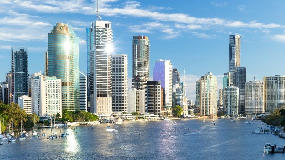 A photograph of the Melbourne CBD, a popular Melbourne car rental pickup location.