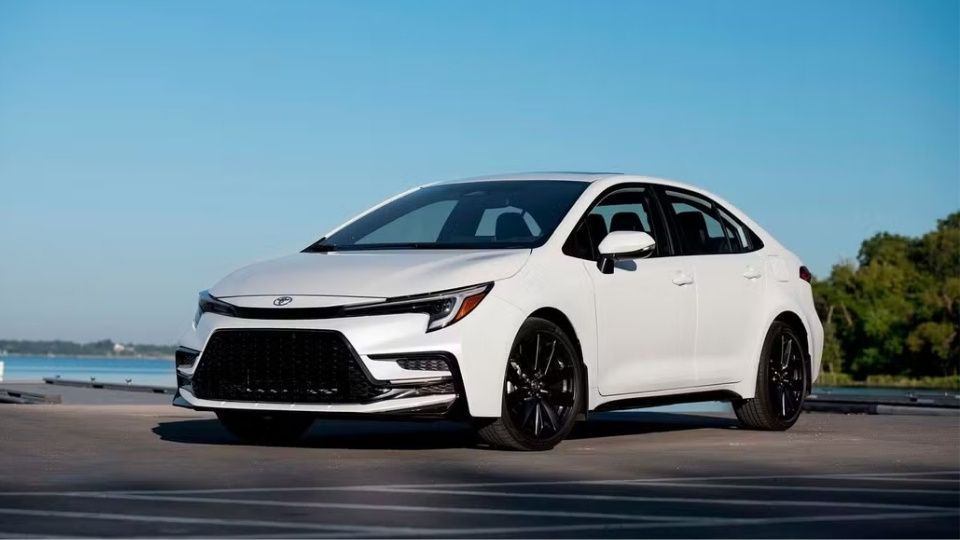 Toyota Corolla 2024 car rental Victoria International Airport