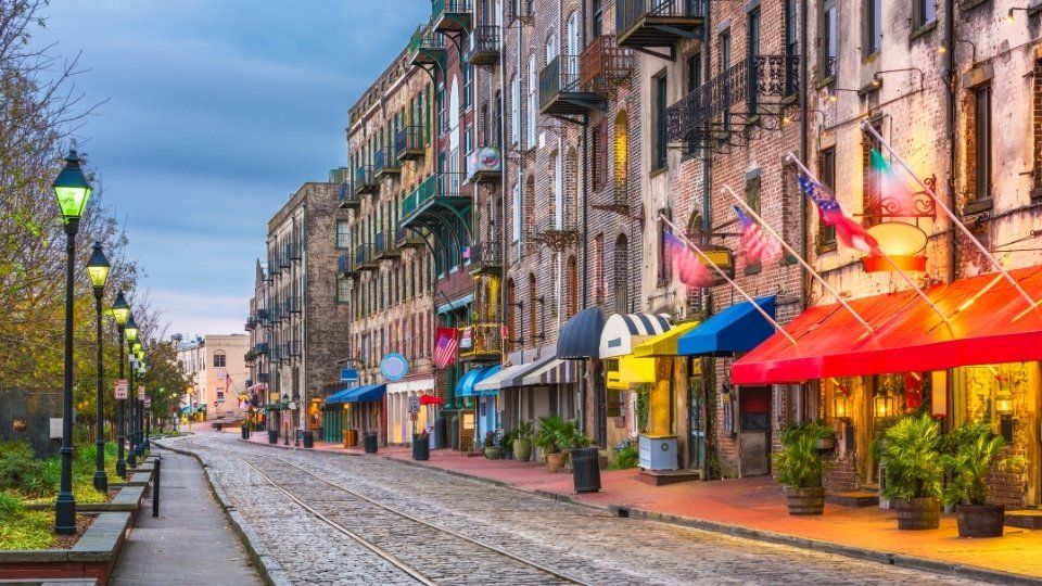 Streets of Savannah, Georgia