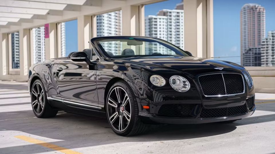 Bentley Continental GT luxury car rental Miami, FL