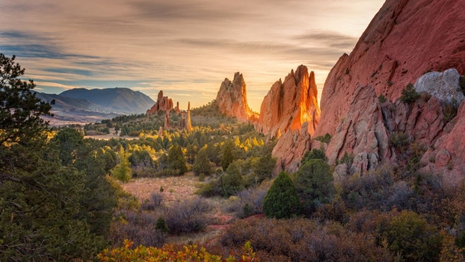 Garden of the Gods in Colorado Springs, Colorado