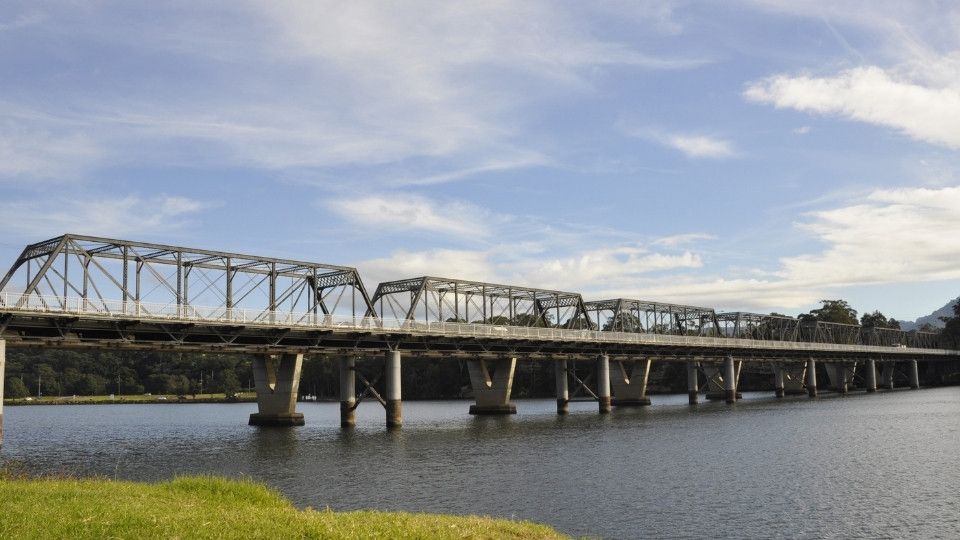 Shoalhaven River Bridge, Nowra, NSW, Australia