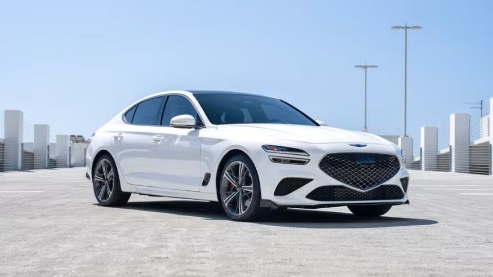 Genesis G70 car rental in Bakersfield, CA