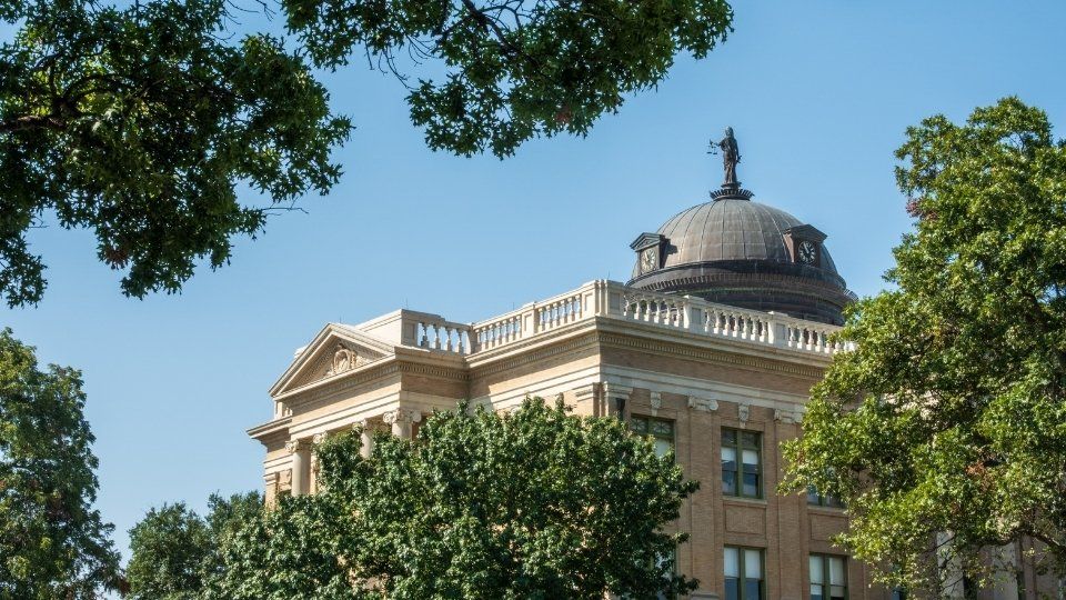 Williamson County Courthouse in Georgetown, Texas