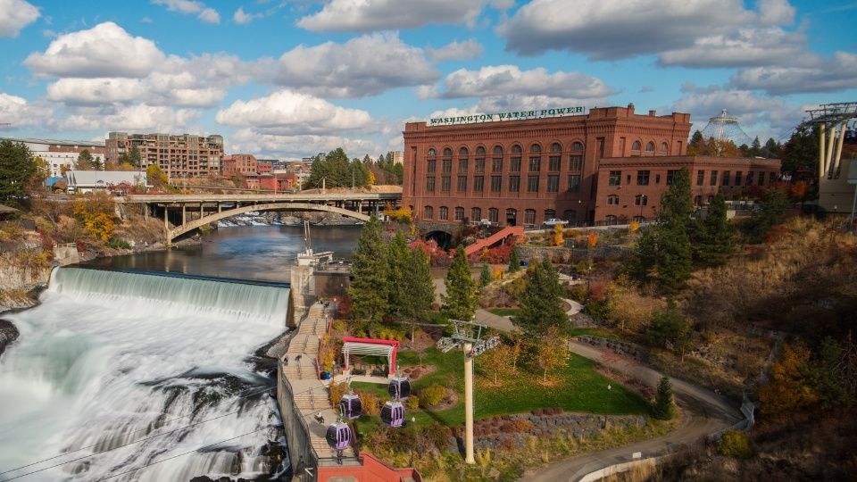 Spokane Falls, Washington
